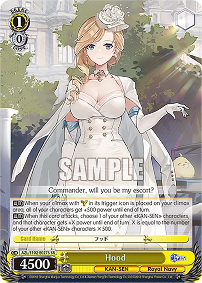 Hood (SR), Azur Lane AZL/S102-E027S SR