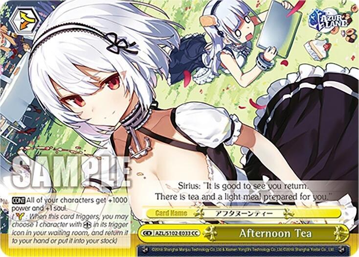 Afternoon Tea, Azur Lane AZL/S102-E033 CC