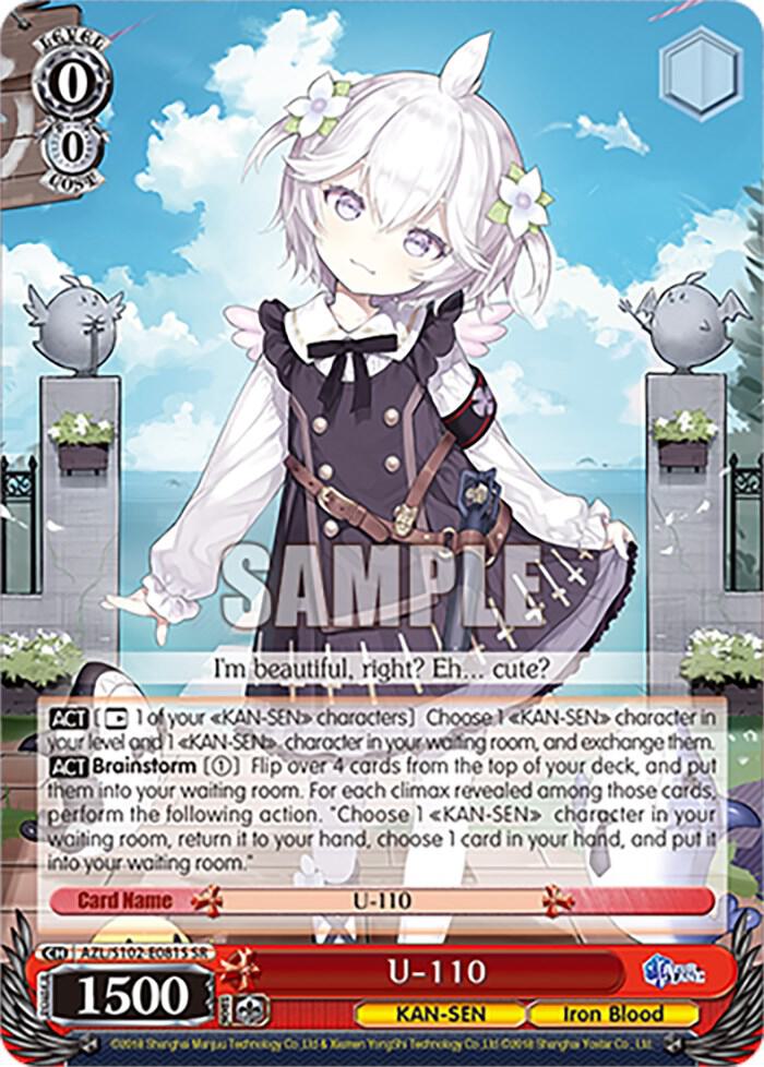 U-110 (SR), Azur Lane AZL/S102-E081S SR