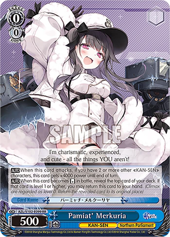 Pamiat' Merkuria, Azur Lane AZL/S102-E099 RR
