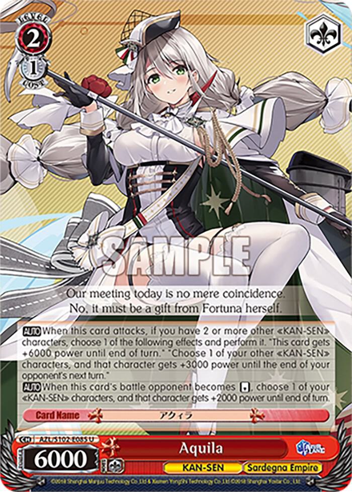 Aquila, Azur Lane AZL/S102-E085 U
