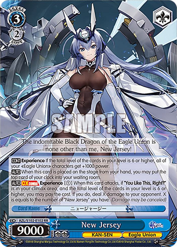New Jersey, Azur Lane AZL/S102-E102 RR