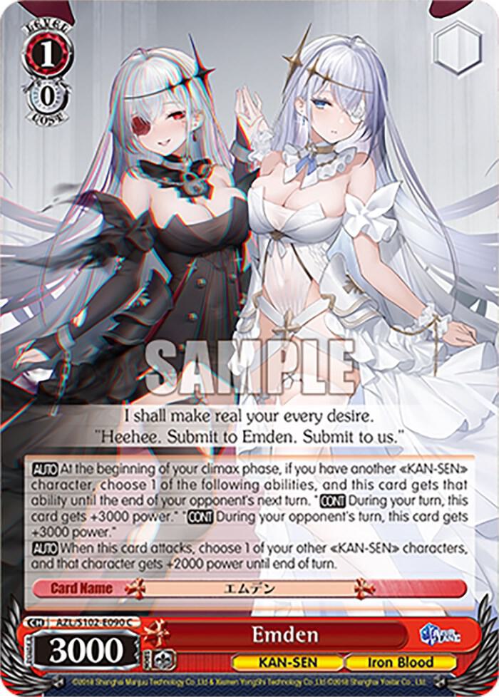 Emden, Azur Lane AZL/S102-E090 C