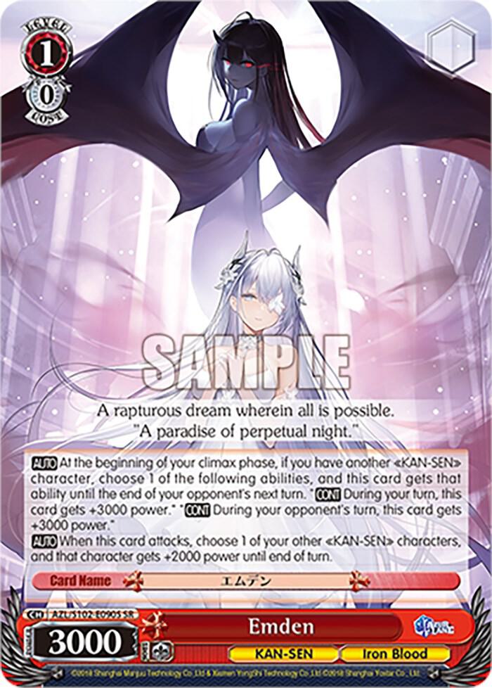 Emden (SR), Azur Lane AZL/S102-E090S SR