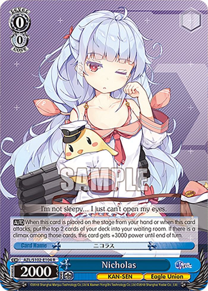 Nicholas, Azur Lane AZL/S102-E104 R