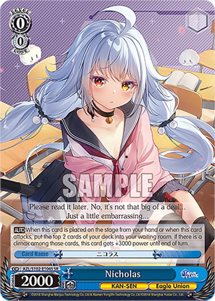 Nicholas (SR), Azur Lane AZL/S102-E104S SR