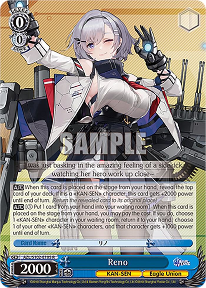 Reno, Azur Lane AZL/S102-E105 R