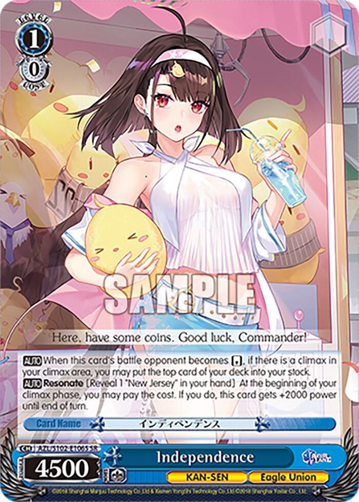 Independence (SR), Azur Lane AZL/S102-E106S SR