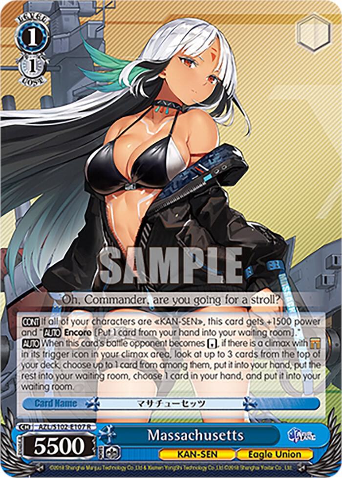 Massachusetts, Azur Lane AZL/S102-E107 R