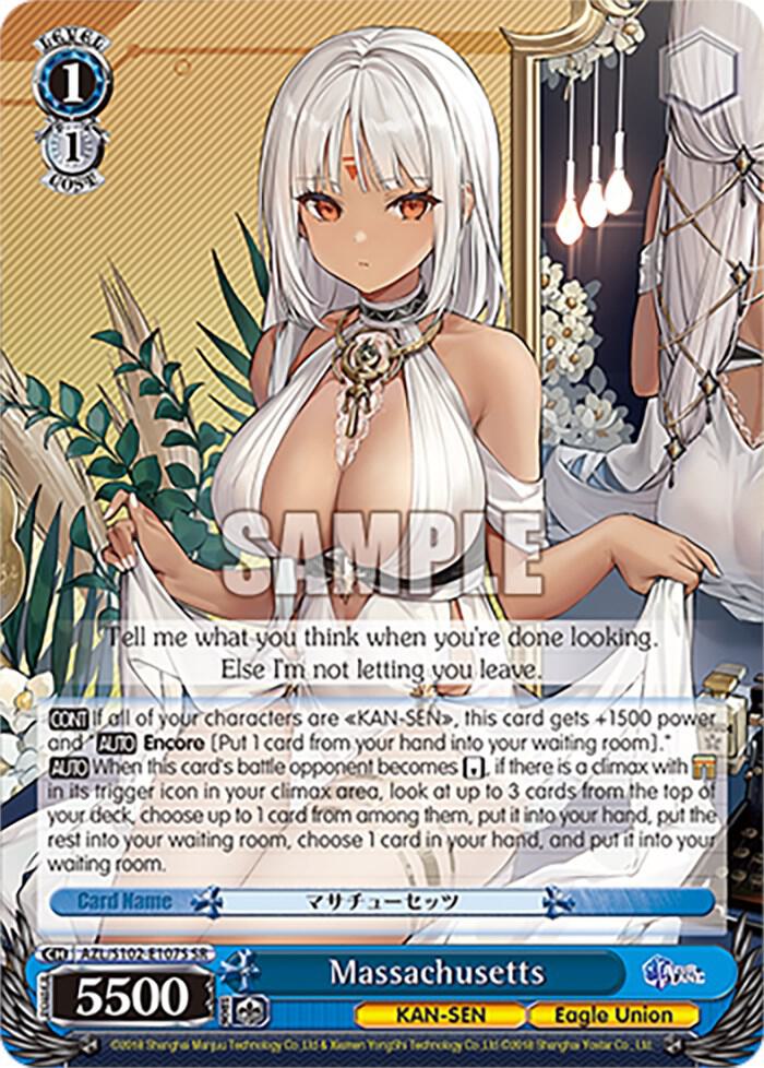 Massachusetts (SR), Azur Lane AZL/S102-E107S SR