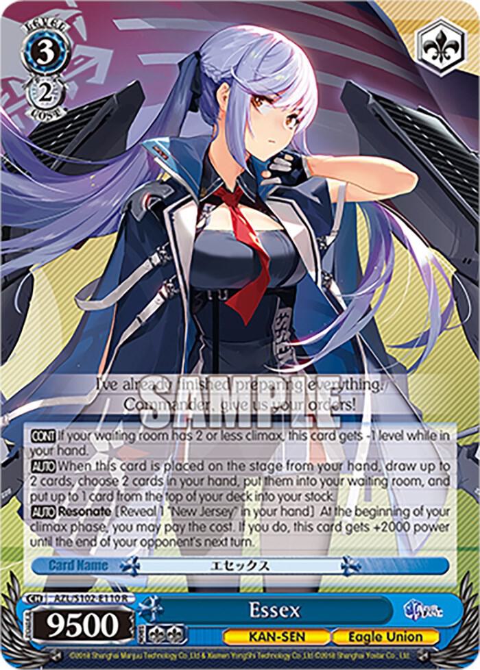 Essex, Azur Lane AZL/S102-E110 R