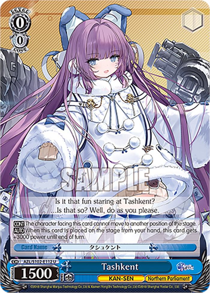 Tashkent, Azur Lane AZL/S102-E112 U