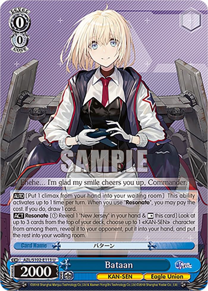 Bataan, Azur Lane AZL/S102-E113 U