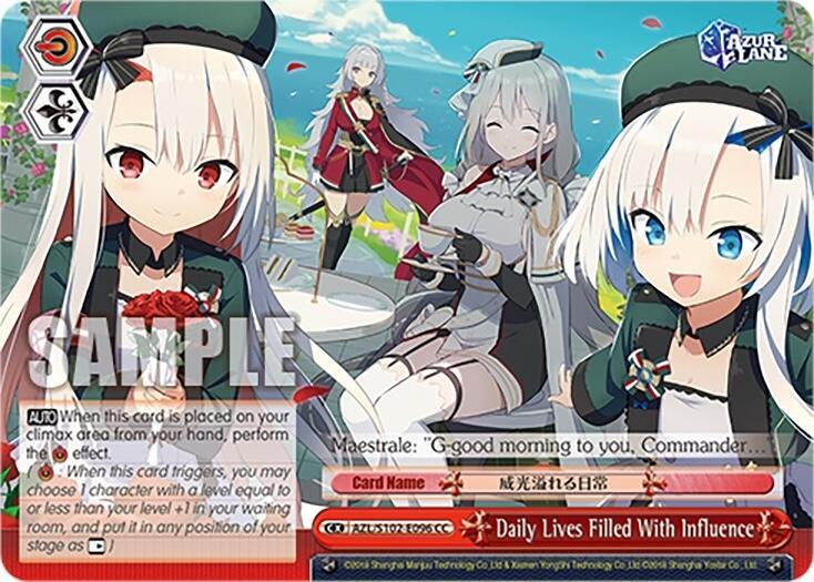 Daily Lives Filled With Influence, Azur Lane AZL/S102-E096 CC