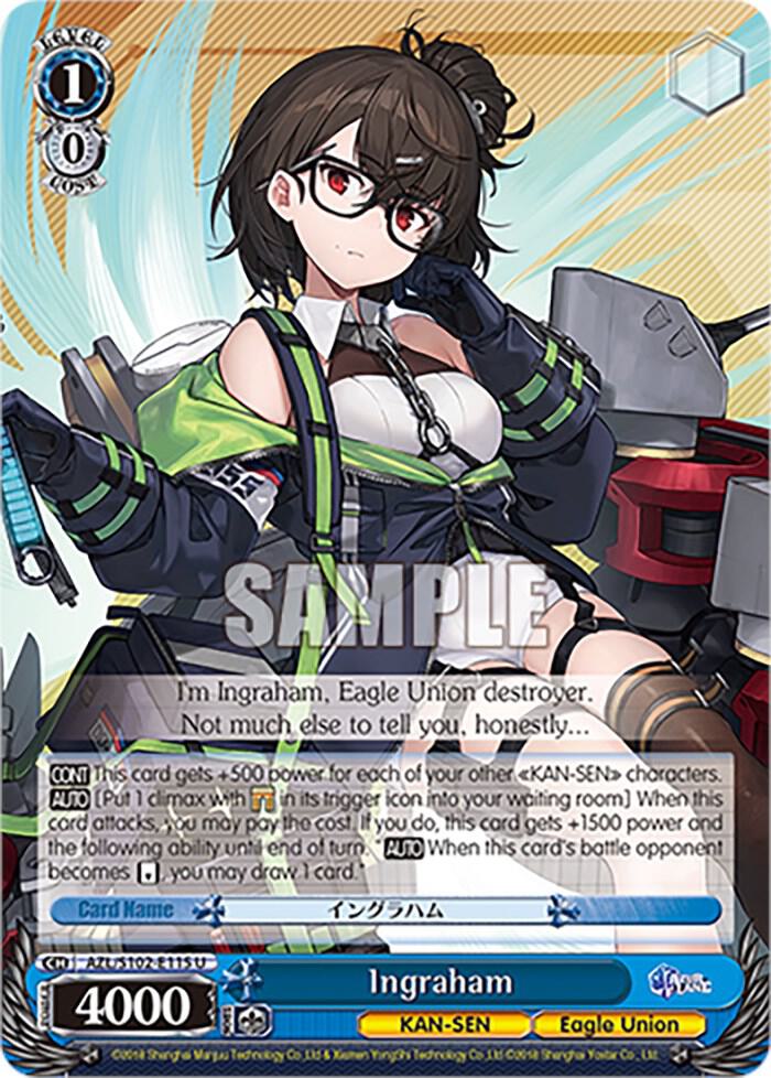 Ingraham, Azur Lane AZL/S102-E115 U