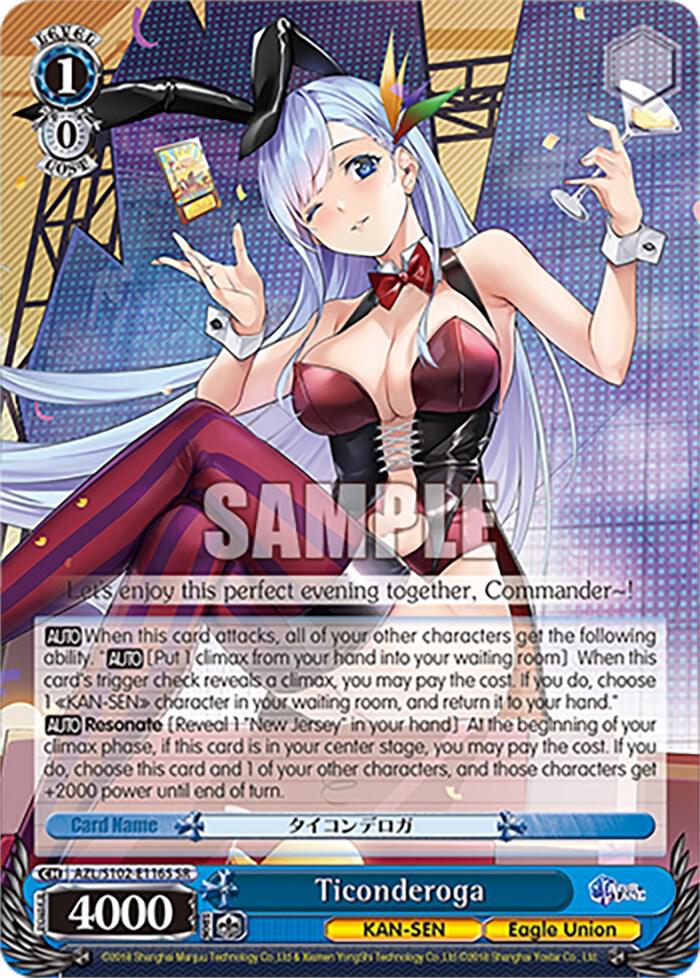 Ticonderoga (SR), Azur Lane AZL/S102-E116S SR