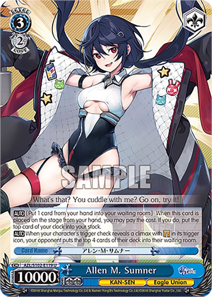 Allen M. Sumner, Azur Lane AZL/S102-E119 U