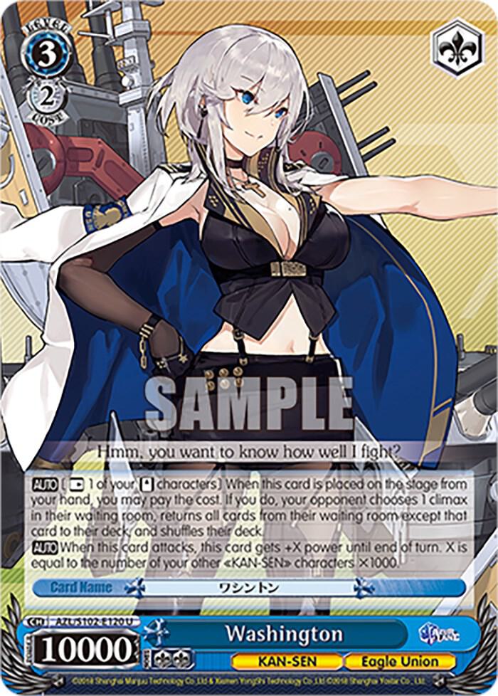 Washington, Azur Lane AZL/S102-E120 U