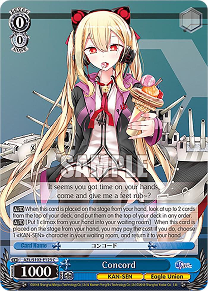 Concord, Azur Lane AZL/S102-E123 C