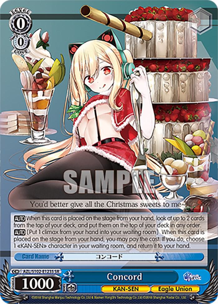 Concord (SR), Azur Lane AZL/S102-E123S SR