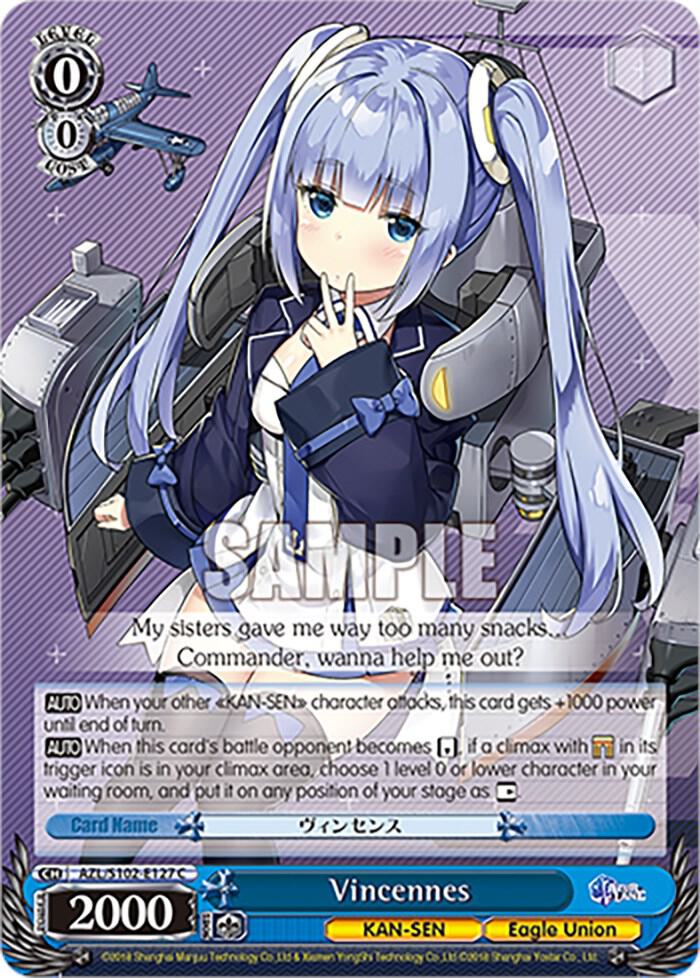 Vincennes, Azur Lane AZL/S102-E127 C