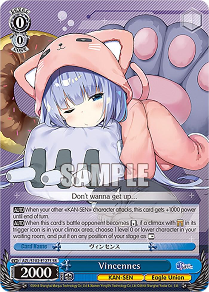 Vincennes (SR), Azur Lane AZL/S102-E127S SR