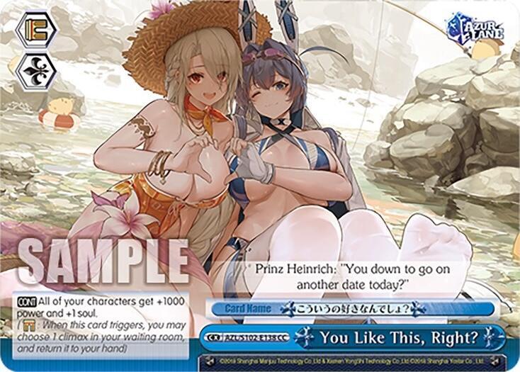 You Like This, Right?, Azur Lane AZL/S102-E138 CC
