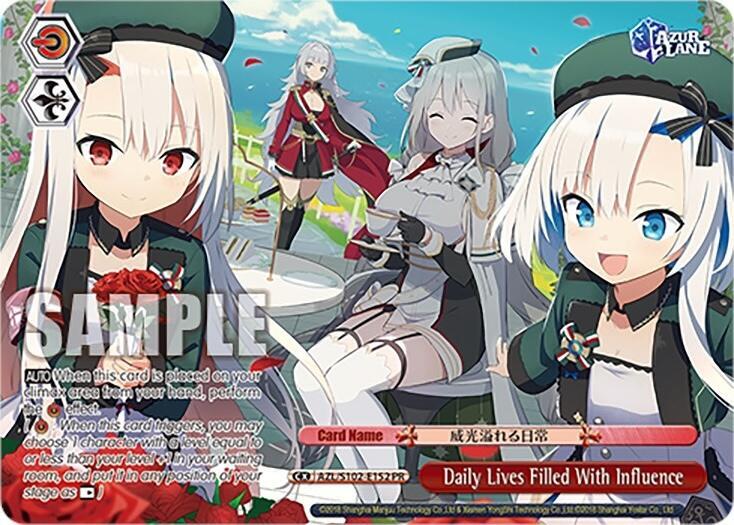 Daily Lives Filled With Influence (PR), Azur Lane AZL/S102-E152 PR