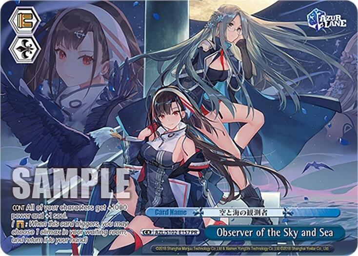 Observer of the Sky and Sea (PR), Azur Lane AZL/S102-E157 PR