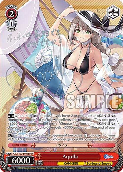 Aquila (SP) (Silver Signature), Azur Lane AZL/S102-E085SP SP