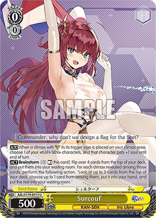 Surcouf, Azur Lane Vol. 2 AZL/S119-E013 U