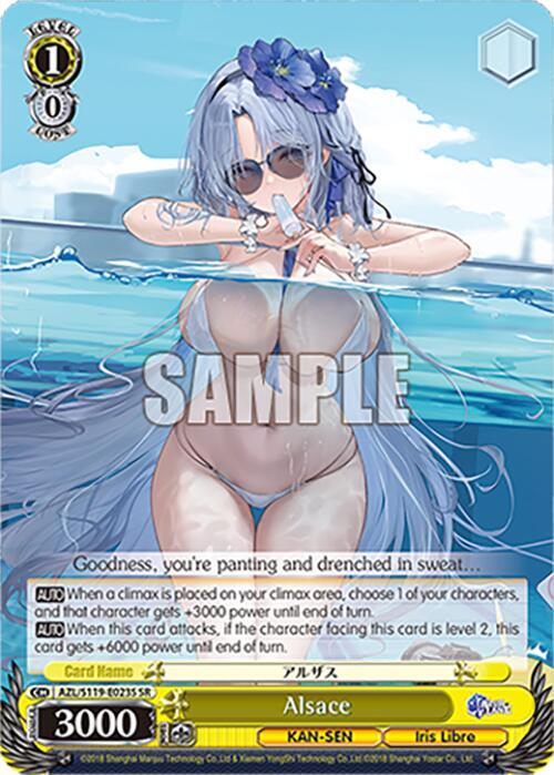 Alsace (SR), Azur Lane Vol. 2 AZL/S119-E023S SR