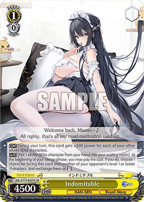Indomitable (SR), Azur Lane Vol. 2 AZL/S119-E025S SR