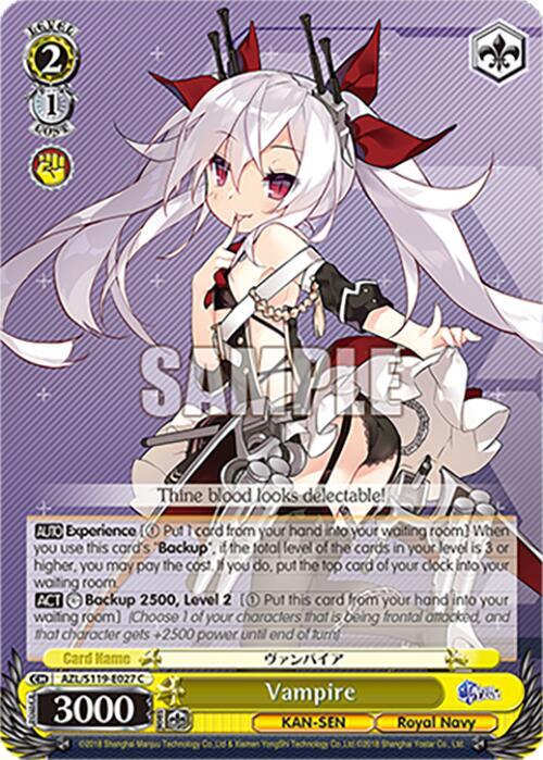 Vampire, Azur Lane Vol. 2 AZL/S119-E027 C