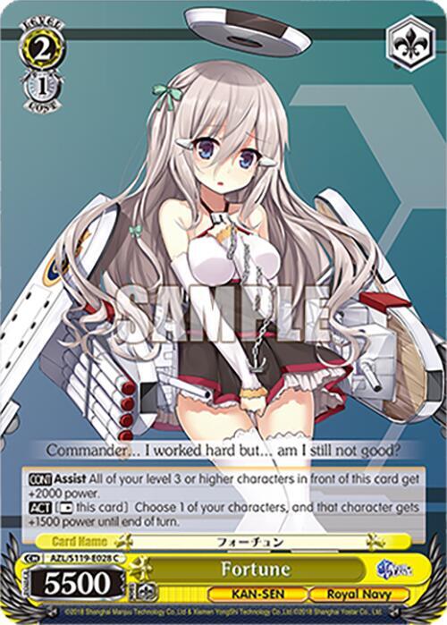 Fortune, Azur Lane Vol. 2 AZL/S119-E028 C