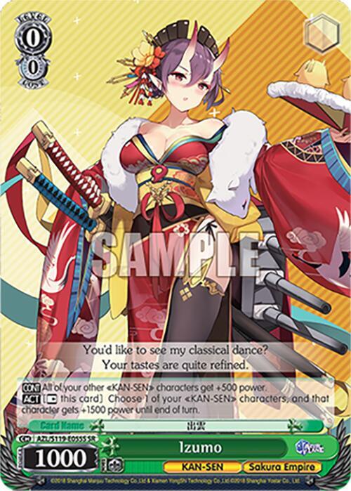 Izumo (SR), Azur Lane Vol. 2 AZL/S119-E055S SR