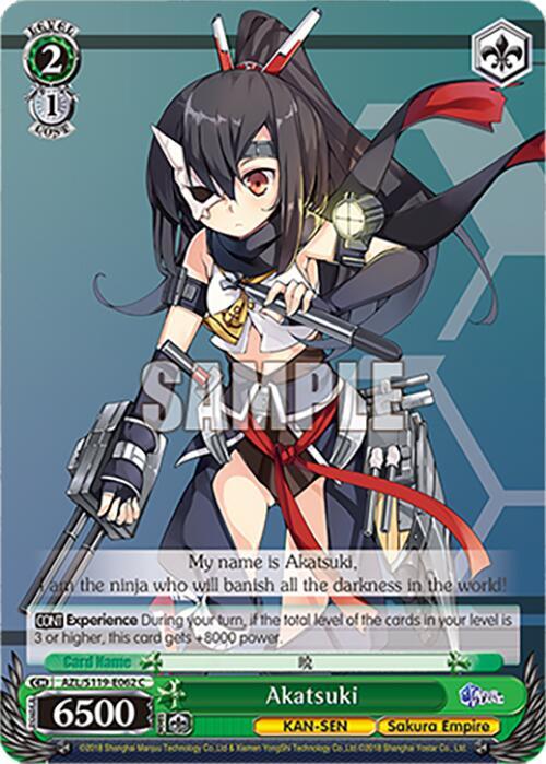 Akatsuki, Azur Lane Vol. 2 AZL/S119-E062 C