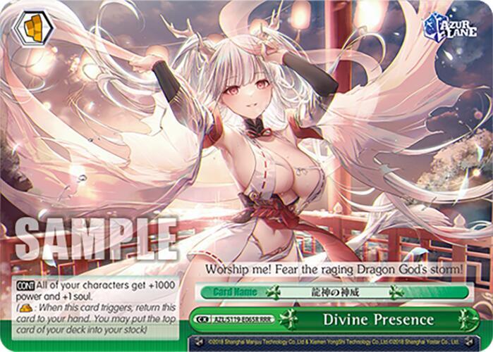 Divine Presence (RRR), Azur Lane Vol. 2 AZL/S119-E065R RRR