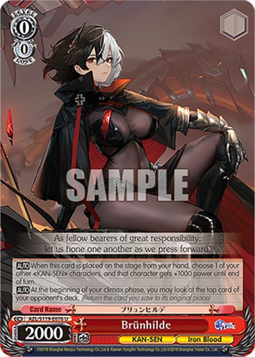 Brunhilde, Azur Lane Vol. 2 AZL/S119-E076 U