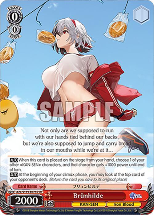 Brunhilde (SR), Azur Lane Vol. 2 AZL/S119-E076S SR