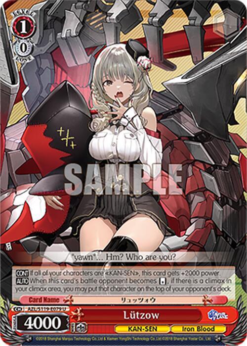 Lutzow, Azur Lane Vol. 2 AZL/S119-E079 U
