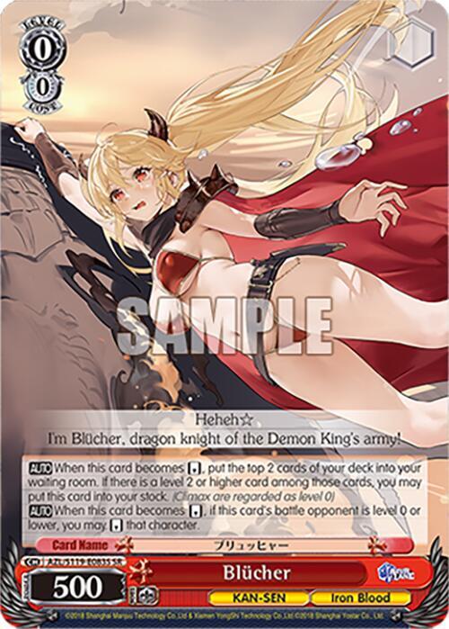 Blucher (SR), Azur Lane Vol. 2 AZL/S119-E083S SR
