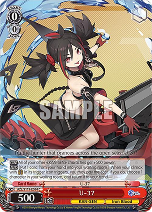 U-37, Azur Lane Vol. 2 AZL/S119-E084 C