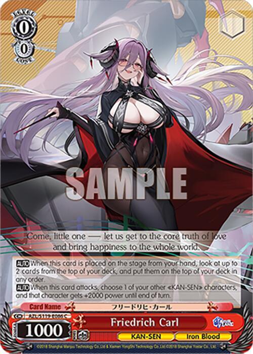 Friedrich Carl, Azur Lane Vol. 2 AZL/S119-E086 C