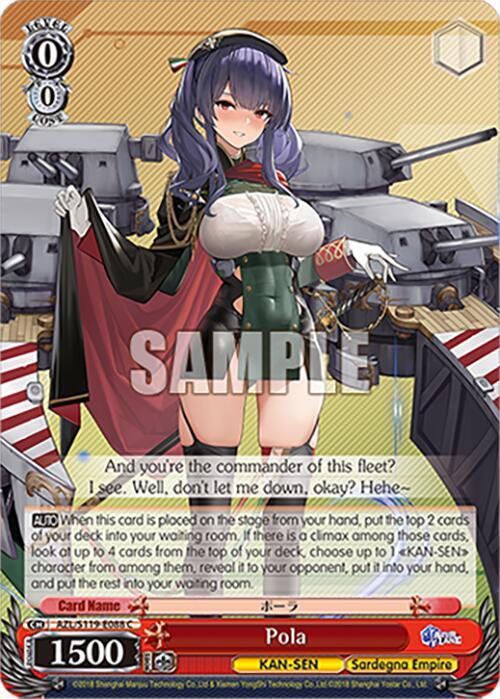 Pola, Azur Lane Vol. 2 AZL/S119-E088 C