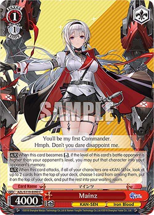 Mainz, Azur Lane Vol. 2 AZL/S119-E090 C