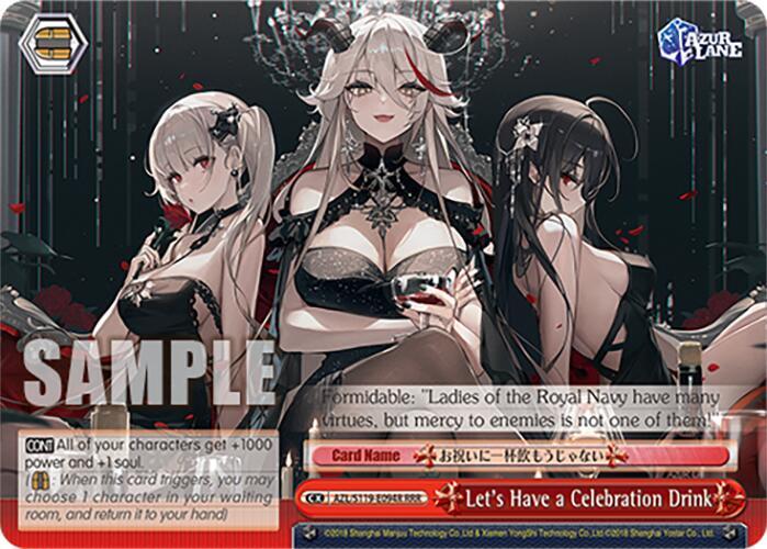 Let's Have a Celebration Drink (RRR), Azur Lane Vol. 2 AZL/S119-E094R RRR