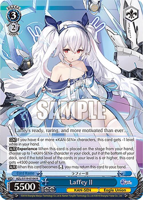 LaffeyII, Azur Lane Vol. 2 AZL/S119-E104 R