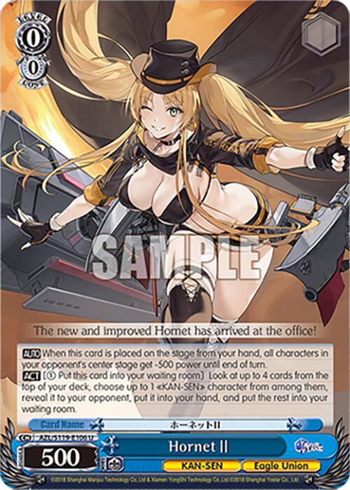 HornetII, Azur Lane Vol. 2 AZL/S119-E106 U