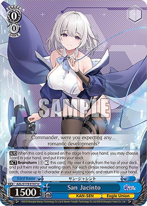 San Jacinto, Azur Lane Vol. 2 AZL/S119-E107 U